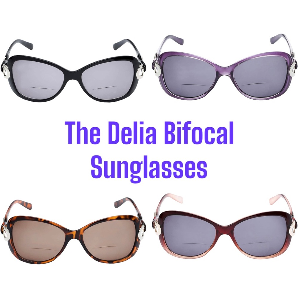 The Delia Bifocal Sunglasses. Brand New. NWT